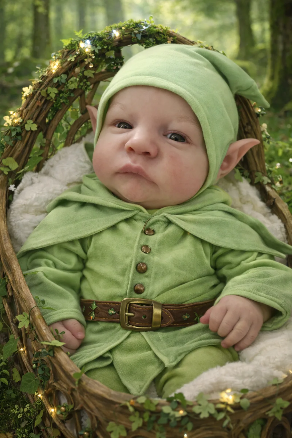 Ukázka úpravy fotografií reborn panenky 44